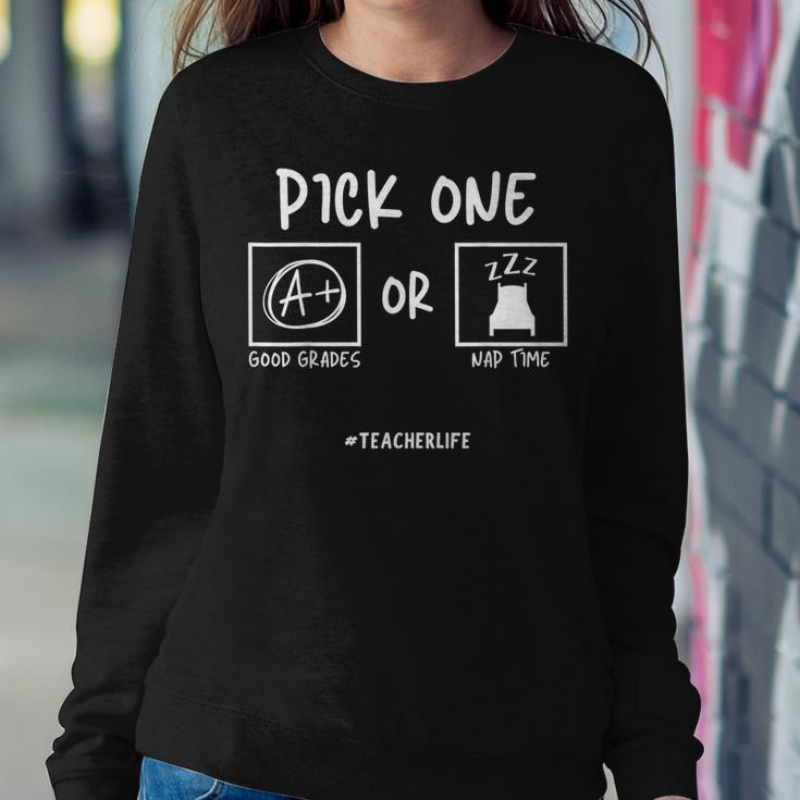 Cute Trendy Teacher Teacher Students Funny Teacher  Women Crewneck Graphic Sweatshirt Personalized Gifts