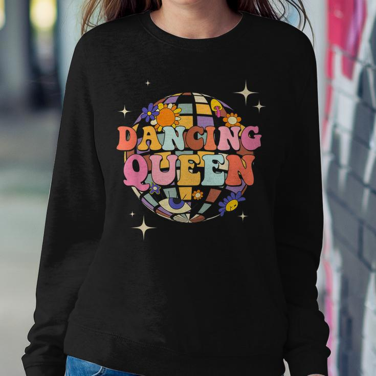 Dancing Queen Dance Mom For Dance Parties Women Crewneck Graphic Sweatshirt Funny Gifts