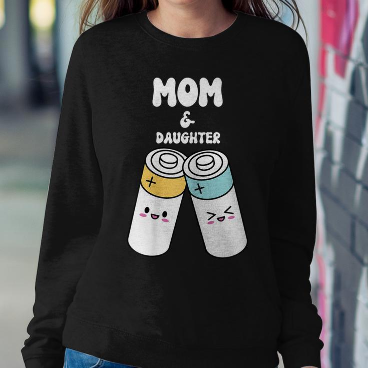 Daughters First Present For Mom Groovy Women Sweatshirt Unique Gifts