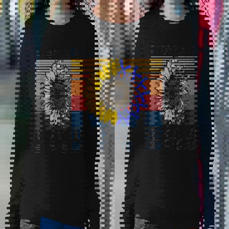 Rainbow Sunshine Sunflower Vintage Tee