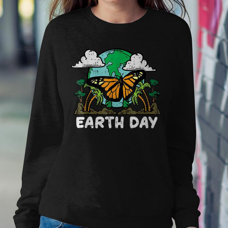 Earth Day Monarch Butterfly Cute Environment Men Women Kids Sweatshirt Unique Gifts