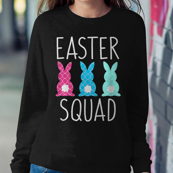 Easter Squad Bunnies Rabbit Family Matching Mom And Daughter Women Sweatshirt Unique Gifts