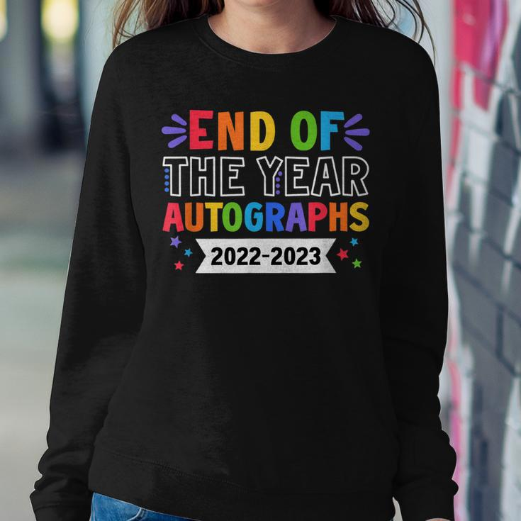 End Of The Year Autographs 2023 Teacher Last Day Autographs Women Sweatshirt Unique Gifts