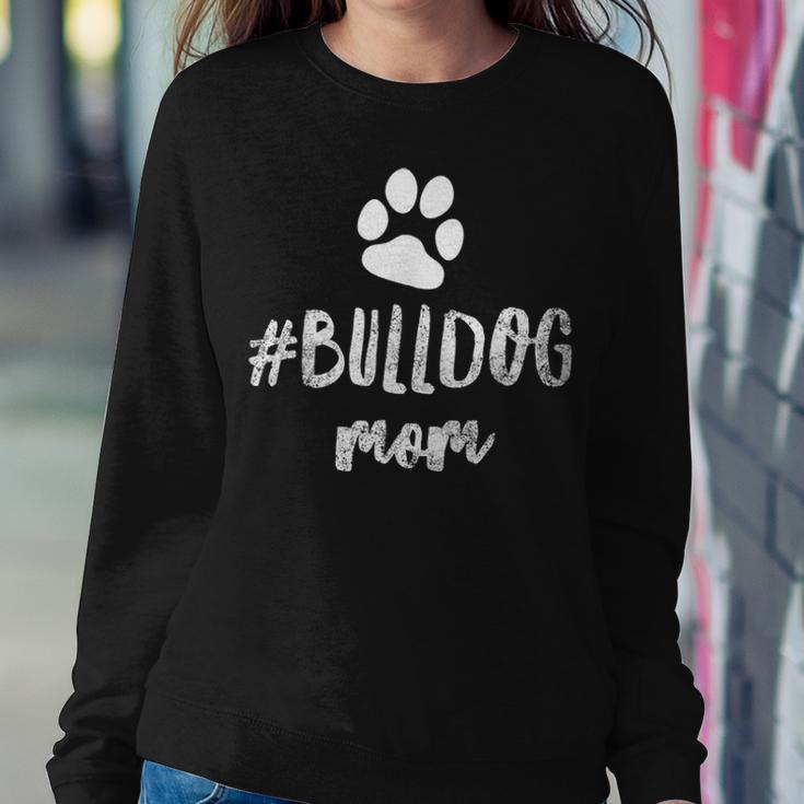 English French American Bulldog Mom Gifts V2 Women Crewneck Graphic Sweatshirt Funny Gifts