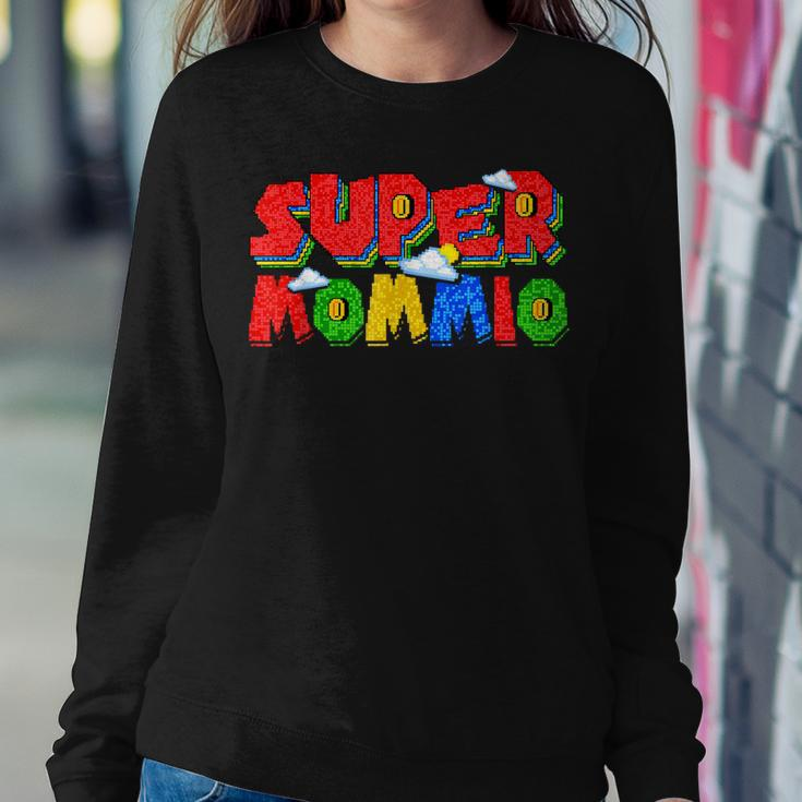 Gamer Mommio Super Mom From Kids Women Sweatshirt Unique Gifts