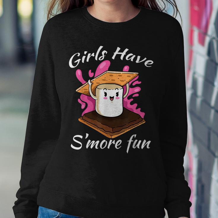 Girls Have Smore Fun Camping Trip Camper Women Women Sweatshirt Unique Gifts