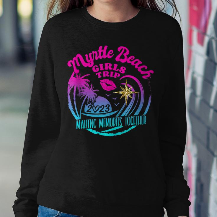 Girls Trip Myrtle Beach 2023 For Women Birthday Squad Women Sweatshirt Unique Gifts
