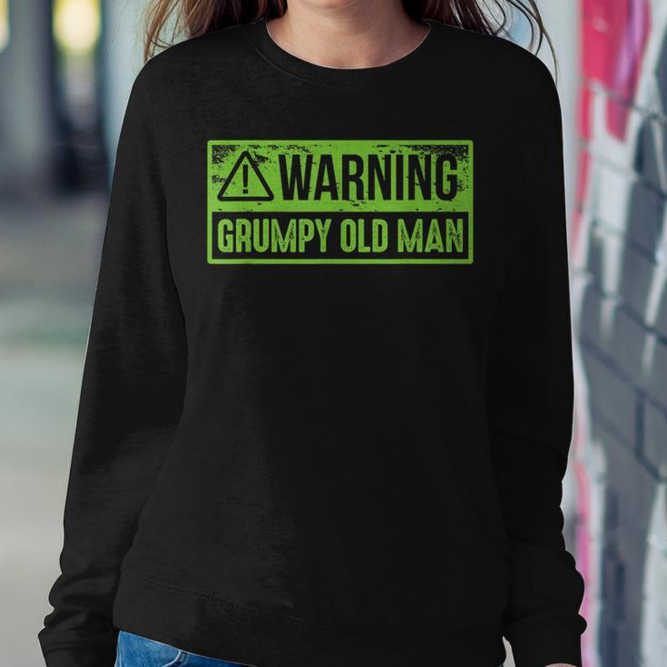Grumpy Old Man Fathers Day For Men Sarcastic Women Sweatshirt Unique Gifts