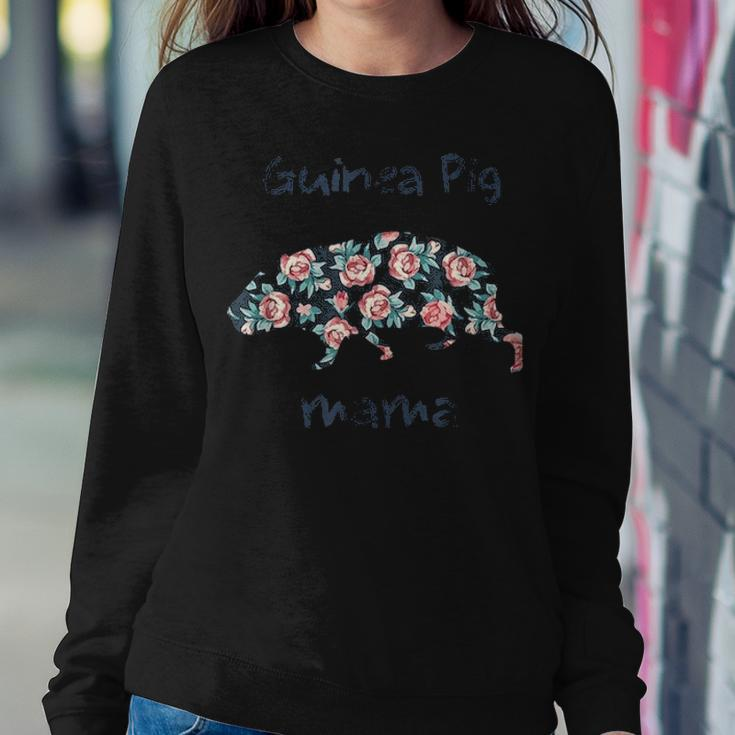 Guinea Pig Clothes Gifts For Women Mama Mom Grandma Women Crewneck Graphic Sweatshirt Funny Gifts