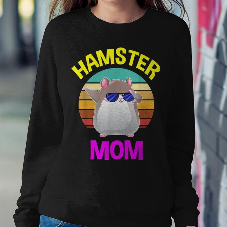 Hamster Mom Costume Lovers Gifts Women Kids V2 Women Crewneck Graphic Sweatshirt Funny Gifts
