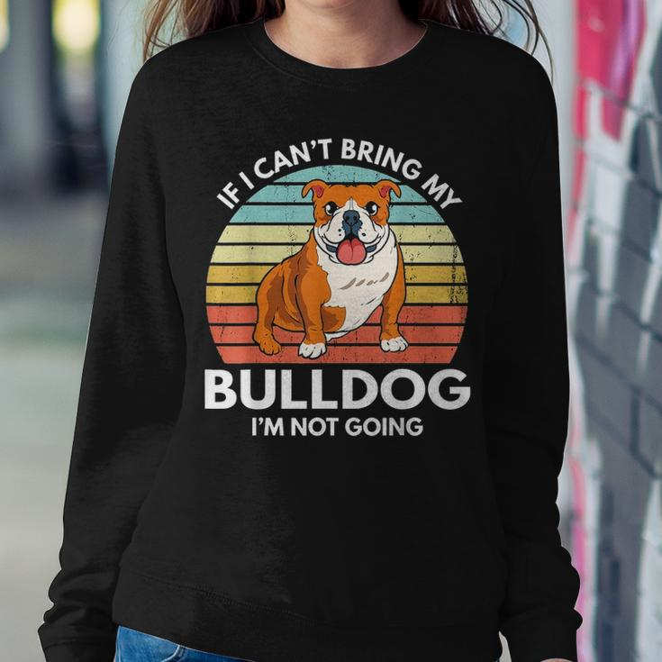 Just A Girl Who Loves Bulldogs Funny Bulldog Mom Dog Mom Women Crewneck Graphic Sweatshirt Funny Gifts