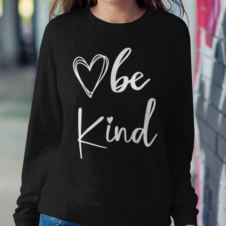 Be Kind Orange Unity Day Anti Bullying Kindness Apparel Women Sweatshirt Unique Gifts