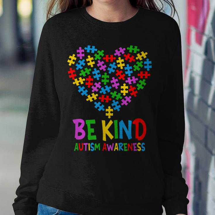 Be Kind Puzzle Heart Kindness Autism Awareness Men Women Kid Women Sweatshirt Unique Gifts