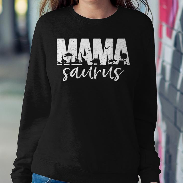 Mamasaurus Mom Dinosaur Women Family Matching Women Sweatshirt Unique Gifts