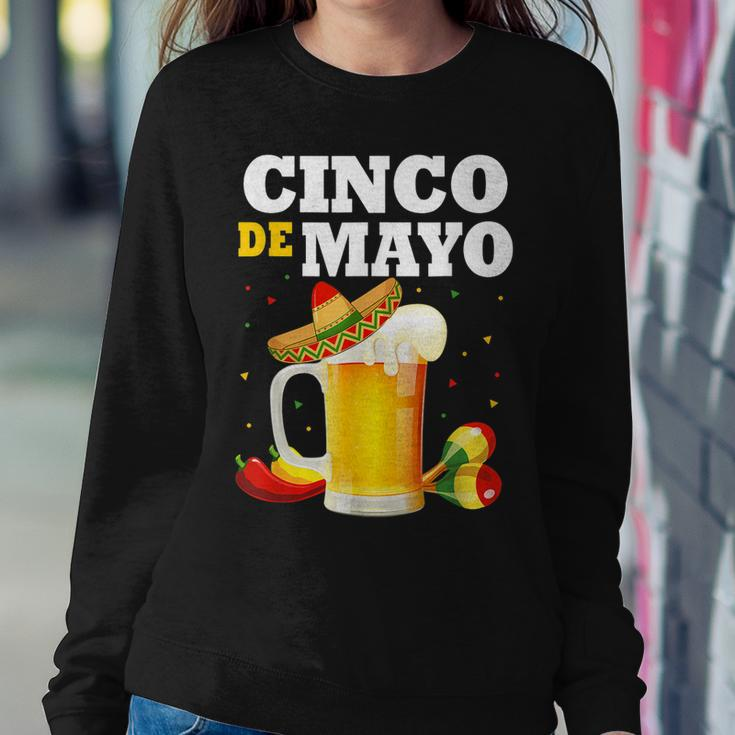 Mexican Beer Glasses Cinco De Mayo Outfits For Men Women Women Sweatshirt Unique Gifts