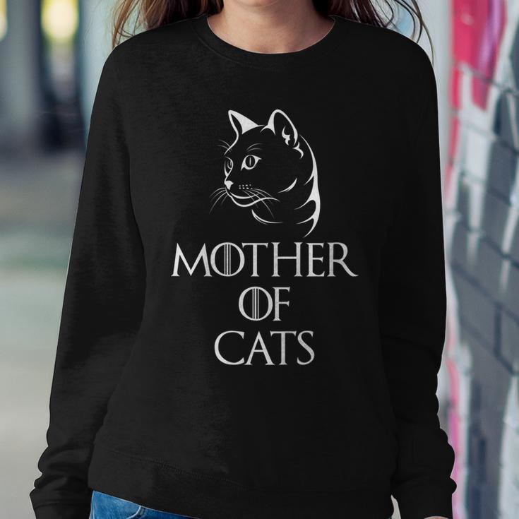Mother Of Cats Cat Lover Tee Women Sweatshirt Unique Gifts