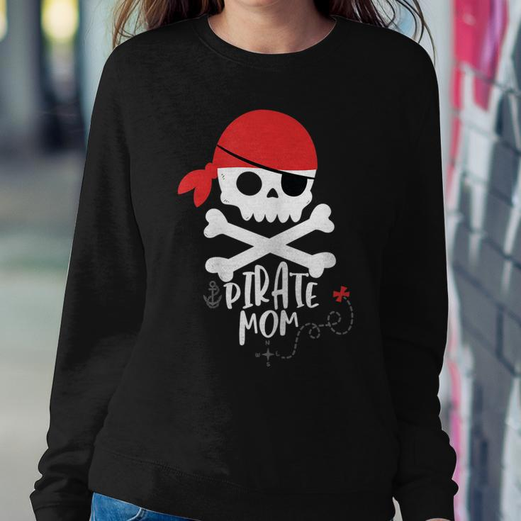 Pirate Mom Shirt Birthday Party Skull And Crossbones Night Sweatshirt Unique Gifts