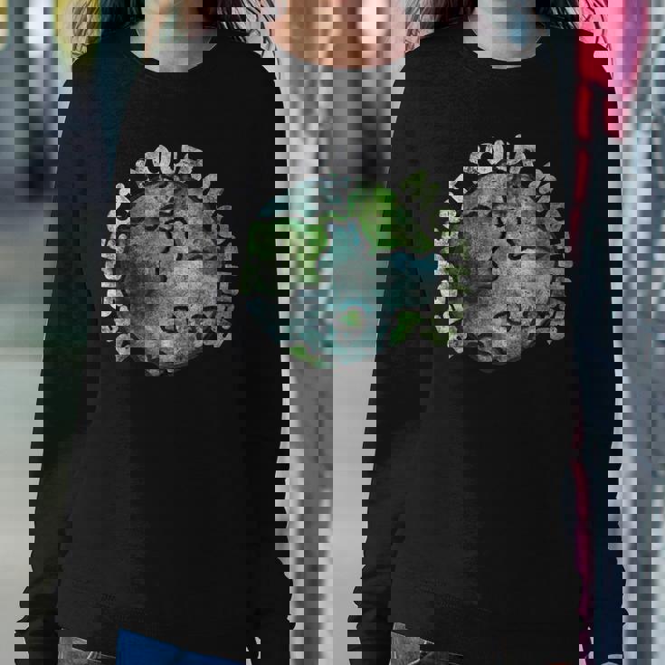 Respect Your Mother Vintage Earth Day Women Crewneck Graphic Sweatshirt Personalized Gifts Respect Your Mother Vintage Earth Day Women Crewneck Graphic Sweatshirt Personalized Gifts