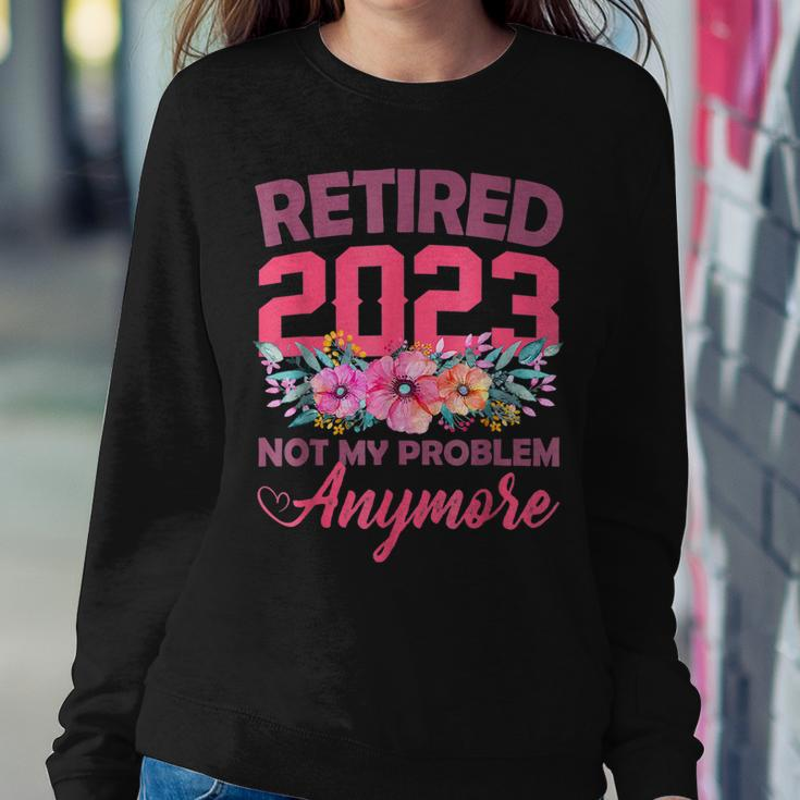 Retired 2023 Retirement For Women 2023 Cute Pink Women Sweatshirt Unique Gifts
