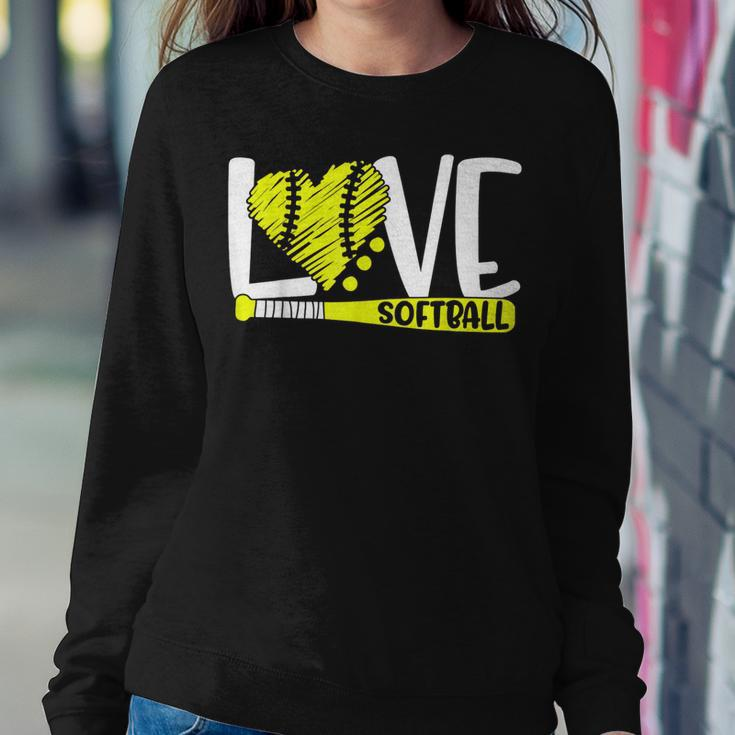 Softball Graphic Saying For N Girls And Women Women Sweatshirt Unique Gifts