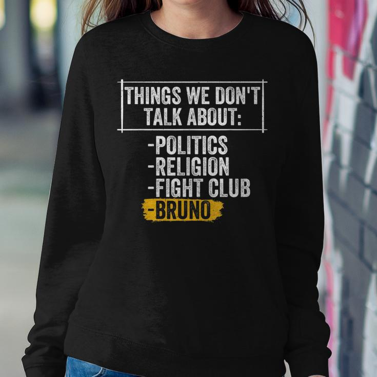 Things We Dont Talk About Funny Sarcastic Adults Clothing Women Crewneck Graphic Sweatshirt Funny Gifts