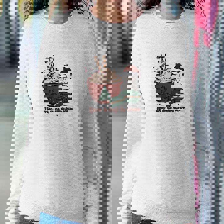 Christmas Have A Cup Of Cheer V2 Women Crewneck Graphic Sweatshirt Personalized Gifts