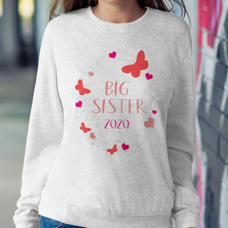 Kids Big Sister 2020 Flowers Women Sweatshirt Unique Gifts