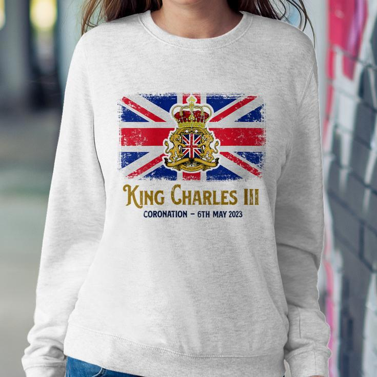 Womens King Charles Iii Coronation 2023 British Monarch Royal May Women Sweatshirt Unique Gifts