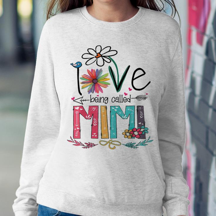 I Love Being Called Mimi Grandma Nana Gigi Lover Women Sweatshirt Unique Gifts