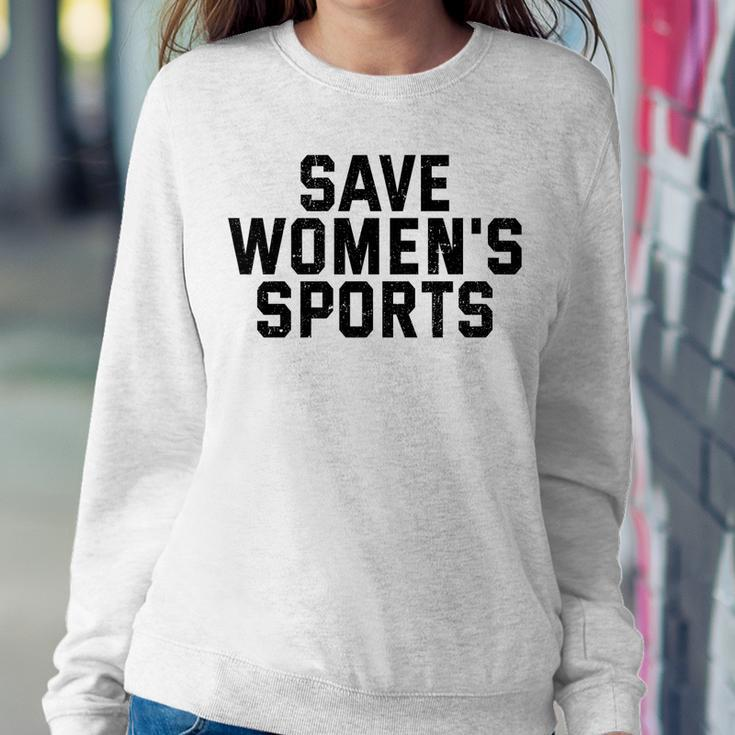 Save Womens Sports Support Womens Athletics Vintage Retro Women Sweatshirt Unique Gifts