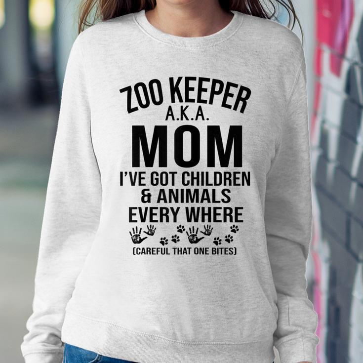 Zoo Keeper Aka Mom Ive Got Children For Woman Women Sweatshirt Unique Gifts