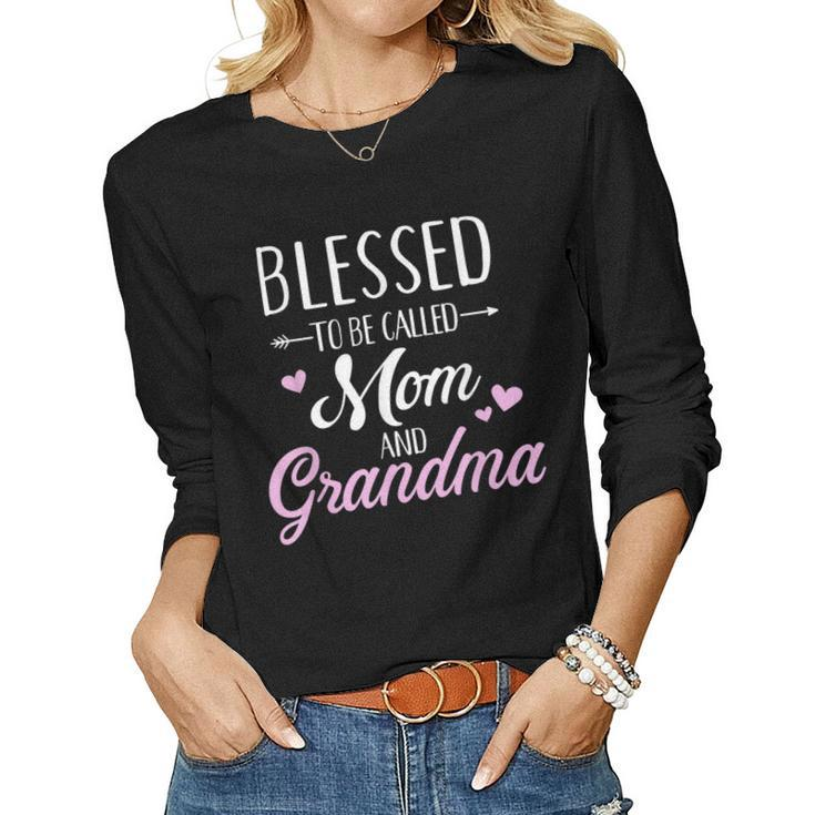 Blessed Grandma V2 Women Long Sleeve T-shirt