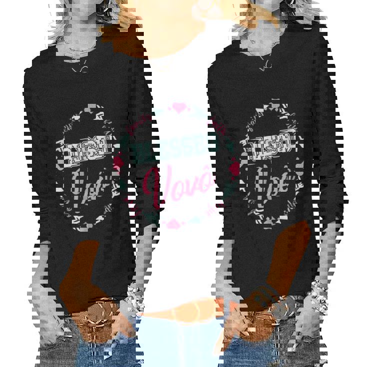 Blessed Vovo Special For Grandma Women Long Sleeve T-shirt