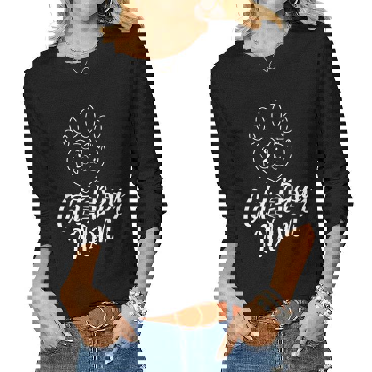 Cat And Dog Mom Dogs Cats Lover Mother Mommy Mama Mothers Women Long Sleeve T-shirt Cat And Dog Mom Dogs Cats Lover Mother Mommy Mama Mothers Women Long Sleeve T-shirt