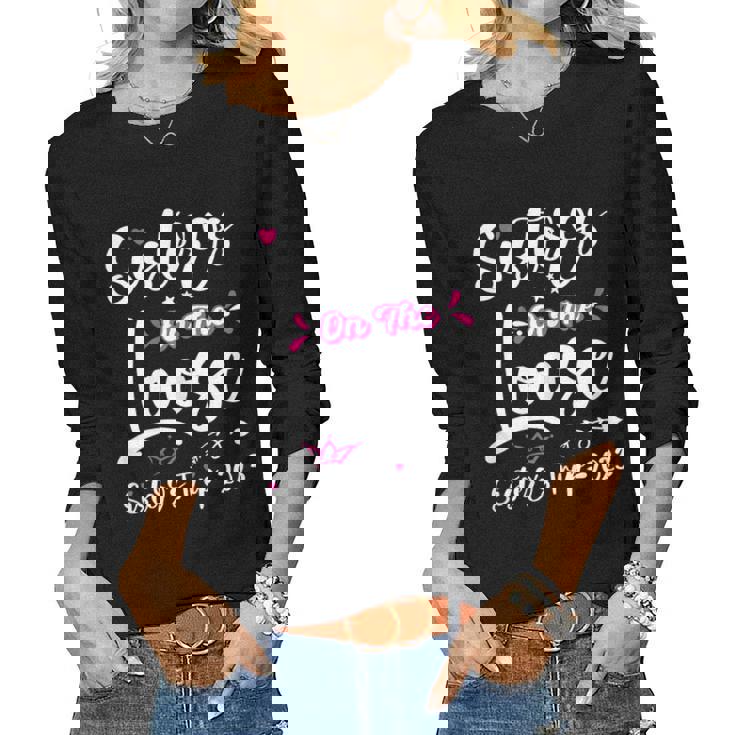 Womens Cute Girls Trip Sisters On The Loose Sisters Trip 2023 V2 Women Long Sleeve T-shirt