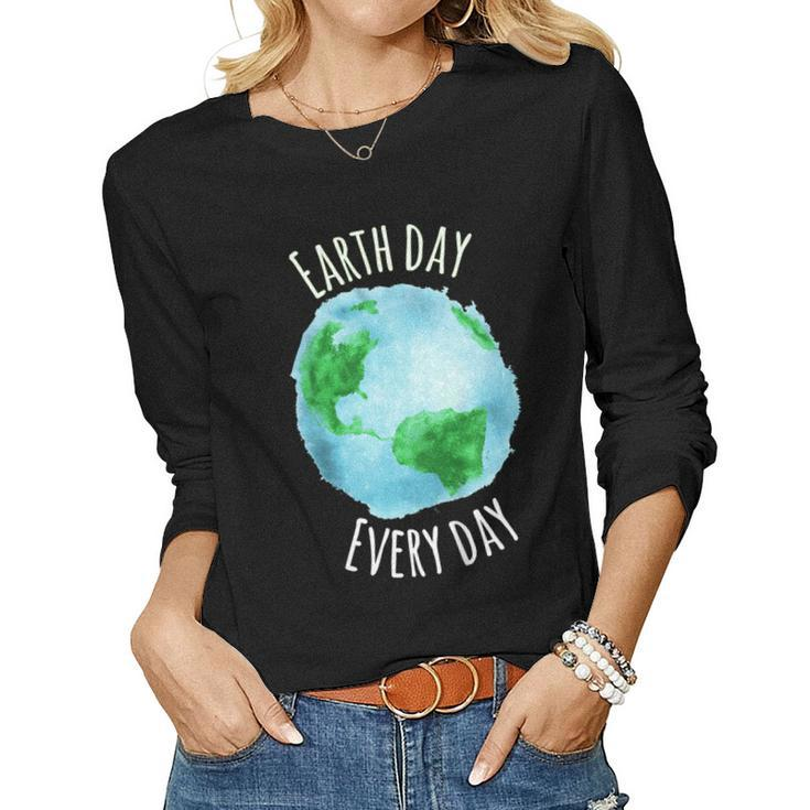 Earth Day Shirt Kids Women Men Youth - Happy Earth Day 2019 Women Long Sleeve T-shirt