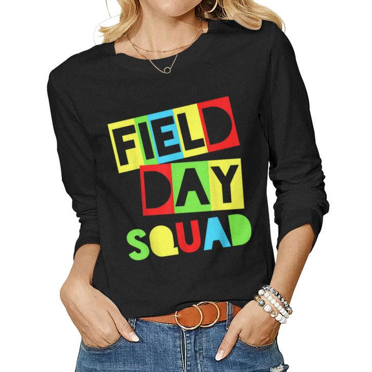 Field Day Teacher Apparel - Field Day Squad Women Long Sleeve T-shirt