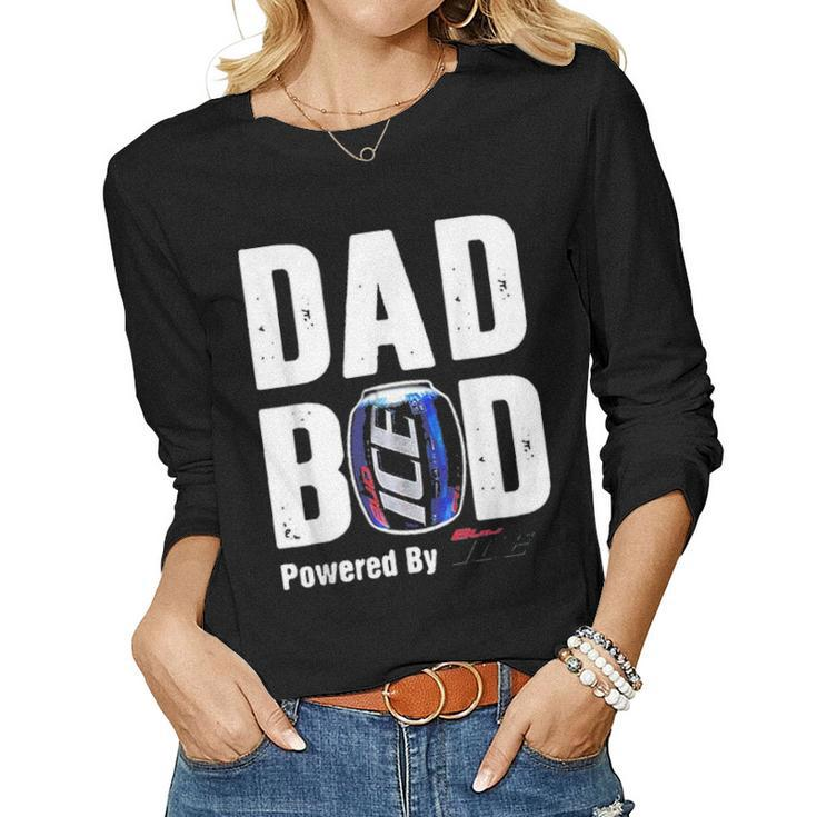 Funny Fathers Day Gifts For Dad Love Drink Beer V1 Women Graphic Long Sleeve T-shirt