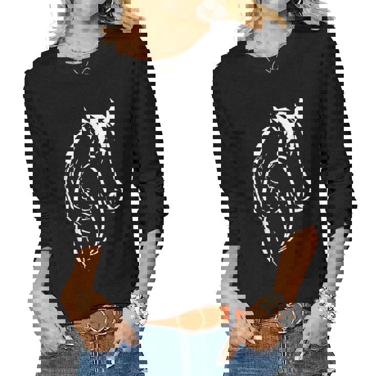 Girl And Horse For Women N And Kids Horse Lover Women Long Sleeve T-shirt