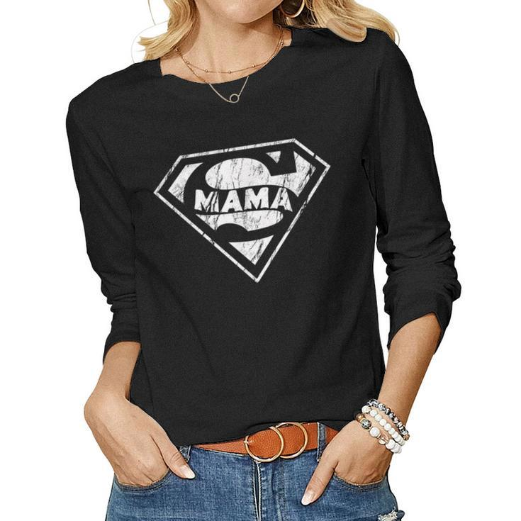 I Love My Wonder Mom Mama Superhero Woman Women Long Sleeve T-shirt