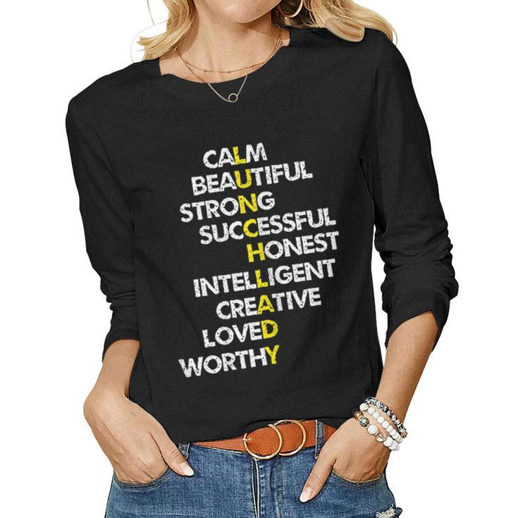 Womens Lunch Lady Appreciation School Lunch Ladies Cafeteria Worker Women Long Sleeve T-shirt
