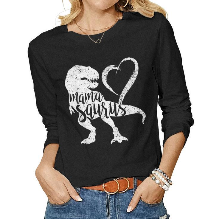 Mamasaurus Tshirt Shirt Women Long Sleeve T-shirt