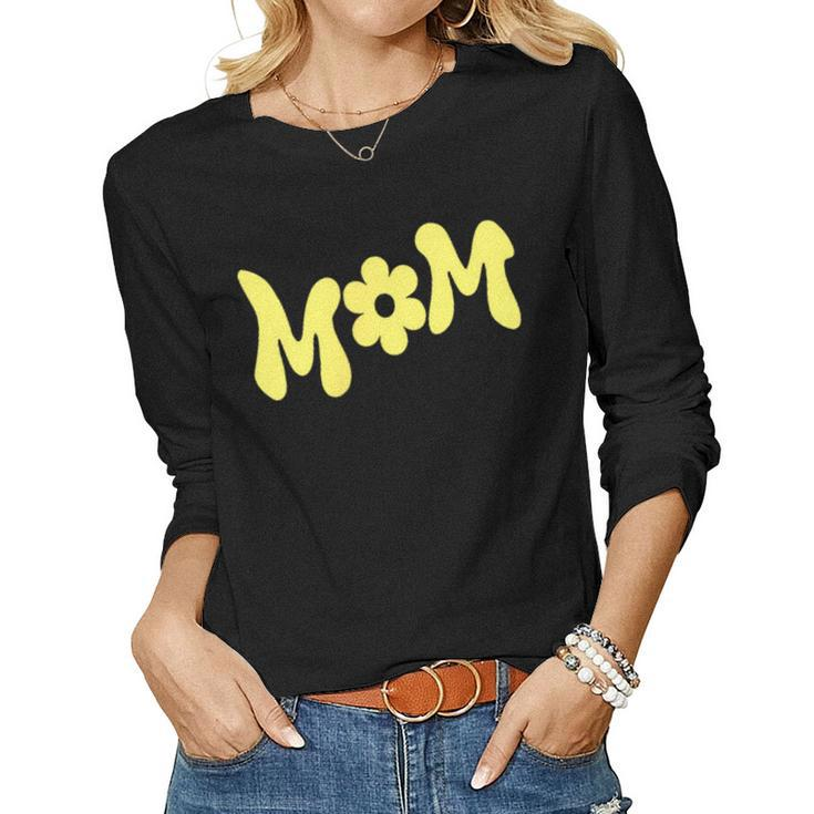 Your Mom Guilt Is Lying To You Groovy Mom Women Long Sleeve T-shirt