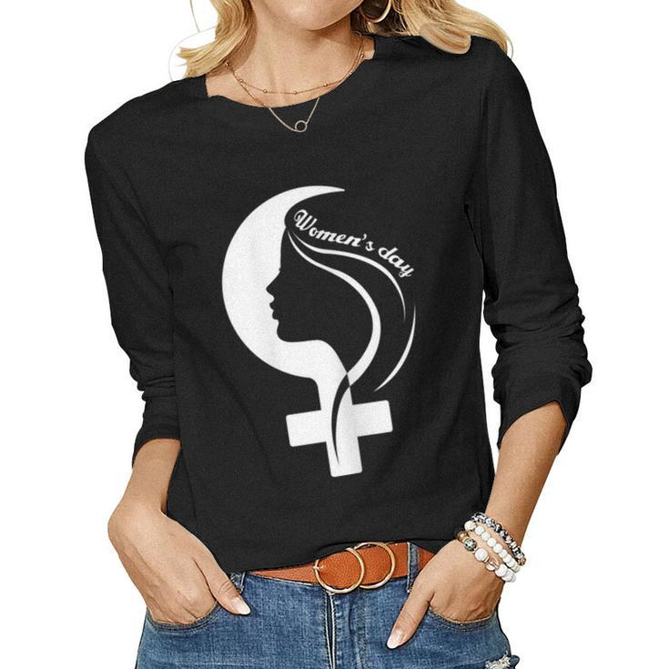 Womens Womens March 2020 International Womens Day March 8 Iwd Women Long Sleeve T-shirt