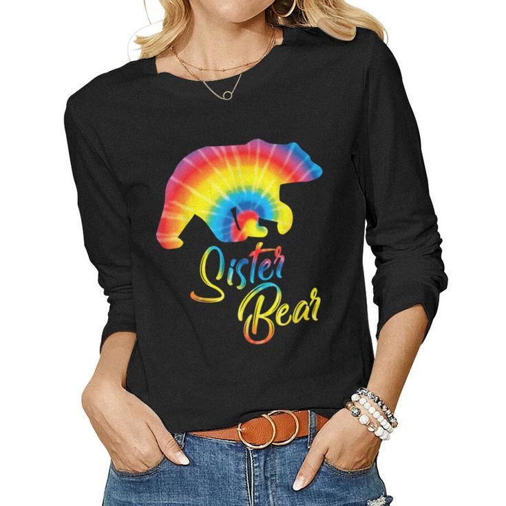 Sister Bear For Women Girls Graphic Women Long Sleeve T-shirt