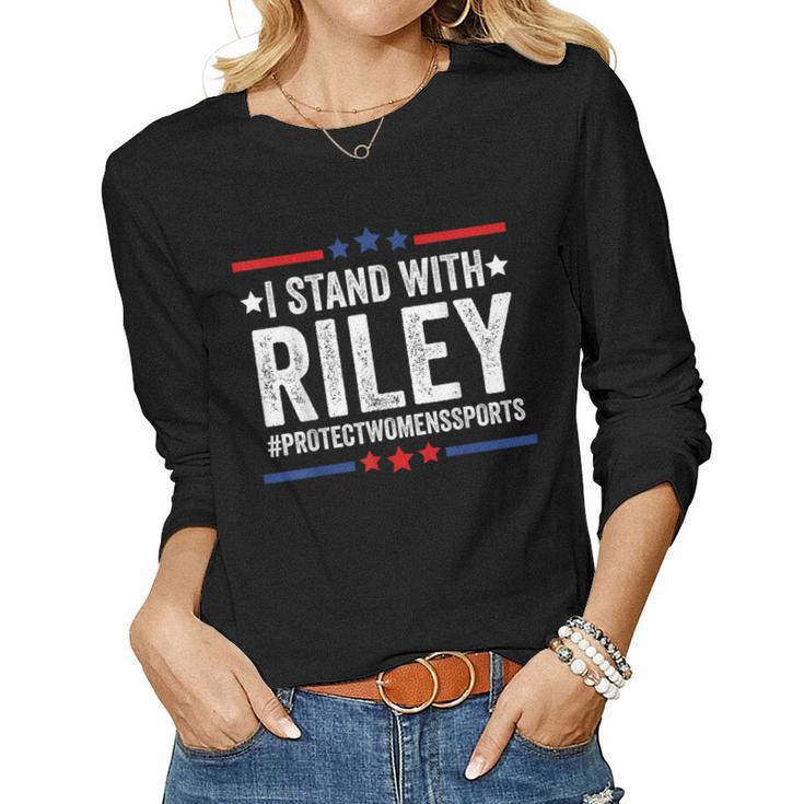 The Riley Black Long Sleeve Crewneck - State and Liberty Clothing