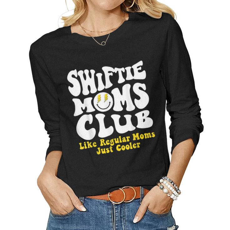 Swiftie Moms Club Like Regular Mom Just Cooler Women Long Sleeve T-shirt
