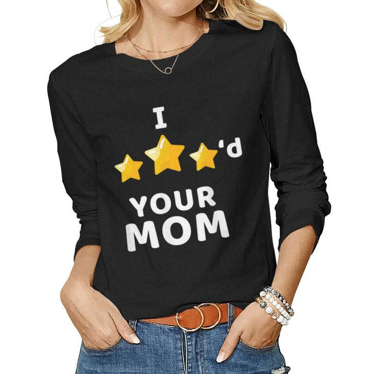 I Three Starred Your Mom Video Game Women Long Sleeve T-shirt