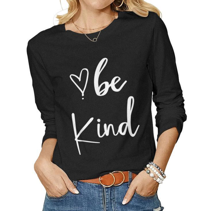 Unity Day Orange Tee Anti Bullying And Be Kind V9 Women Long Sleeve T-shirt