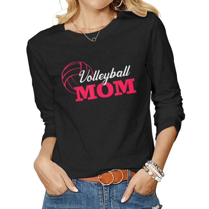 Volleyball Mom T-Shirt T-Shirt Mom Shirt Women Long Sleeve T-shirt
